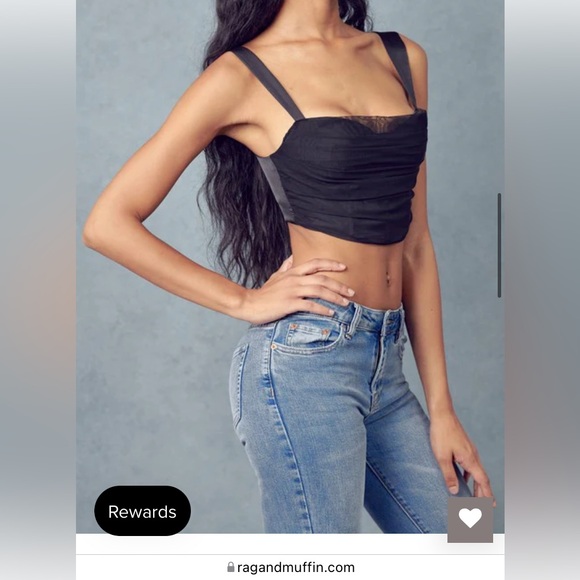 Corset Crop Top - Picture 6 of 8